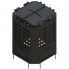 Компостер Garden 320 л black