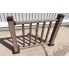 Ограждение террасы Holzhof WoodStyle из ДПК с тиснением "под дерево"