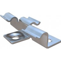 Клипса HILST Premium 3D (металл), 7мм (упак. 100шт)